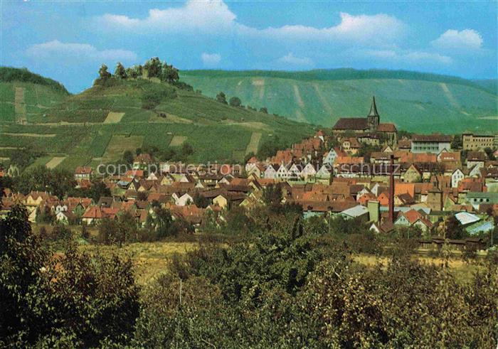 Weinsberg HEILBRONN BW Panorama Blick gegen Burg Weibertreu