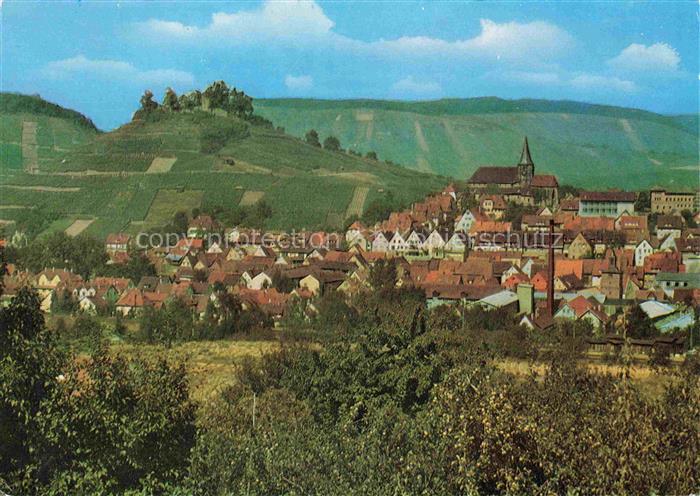 Weinsberg HEILBRONN BW Panorama Blick gegen Burg Weibertreu