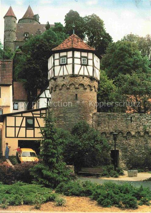 Moeckmuehl Stadtmauer Goetzenburg