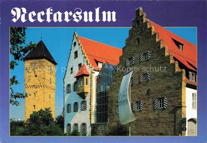 Neckarsulm BW Deutschordenschloss heute Zweiradmuseum Turm