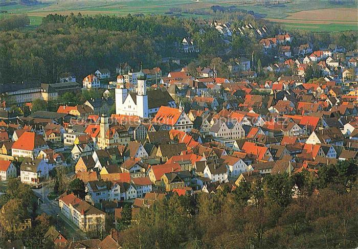Giengen Brenz Stadtpanorama Kirche