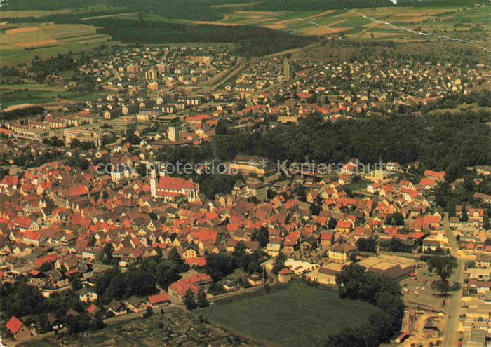 Giengen Brenz Fliegeraufnahme
