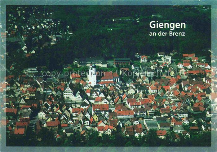 Giengen Brenz Fliegeraufnahme