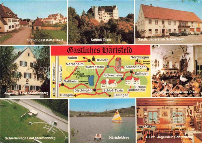 Dischingen Heidenheim BW und Umgebung Gaststaetten Schloss Taxis Schiessanlage G