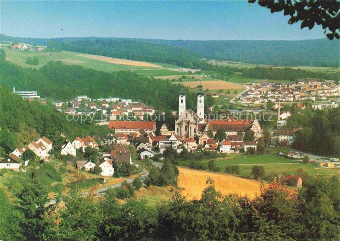 Zwiefalten Wuerttemberg Panorama Muenster Unserer Lieben Frau