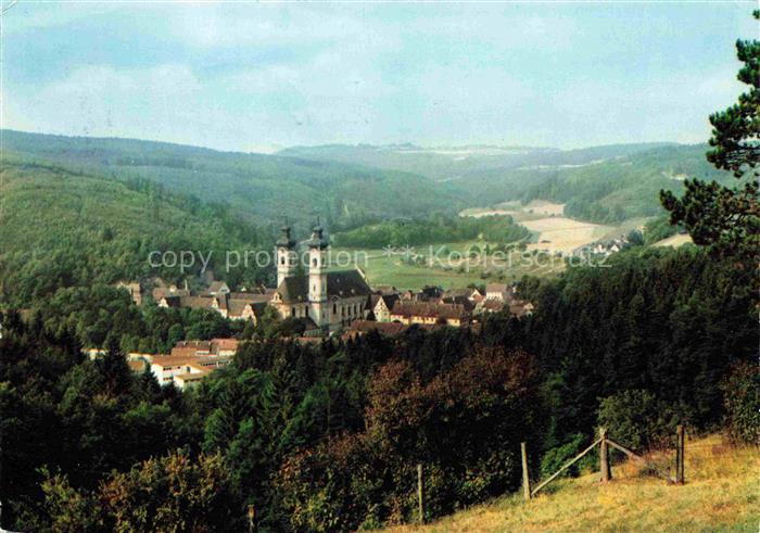 Zwiefalten Wuerttemberg Panorama Blick auf Muenster Unserer Lieben Frau