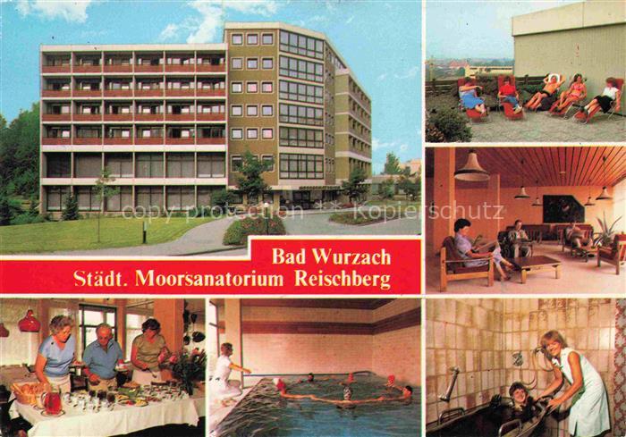 Bad Wurzach Ravensburg BW Staedtisches Moorsanatorium Reischberg Kuranwendungen