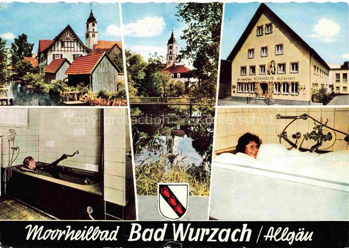 Bad Wurzach Ravensburg BW Teilansichten Moorheilbad Kuranwendungen Kurhaus Resta