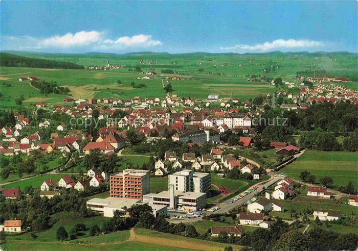 Bad Wurzach Ravensburg BW Ansicht mit klinischem Rheumasanatorium