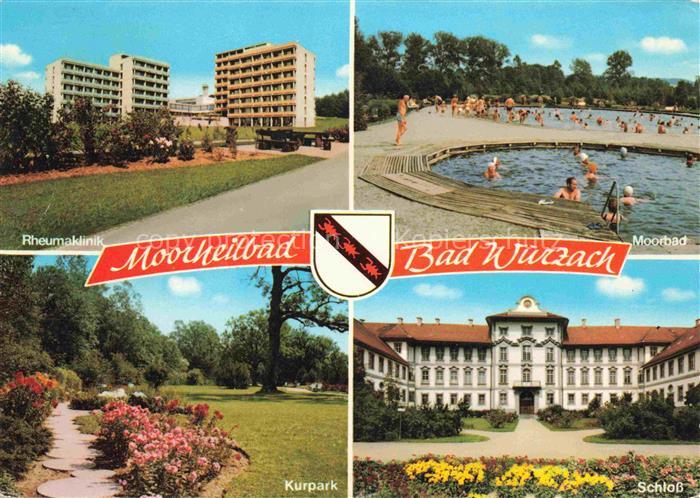 Bad Wurzach Ravensburg BW Rheumaklinik Moorbad Freibad Kurpark Schloss