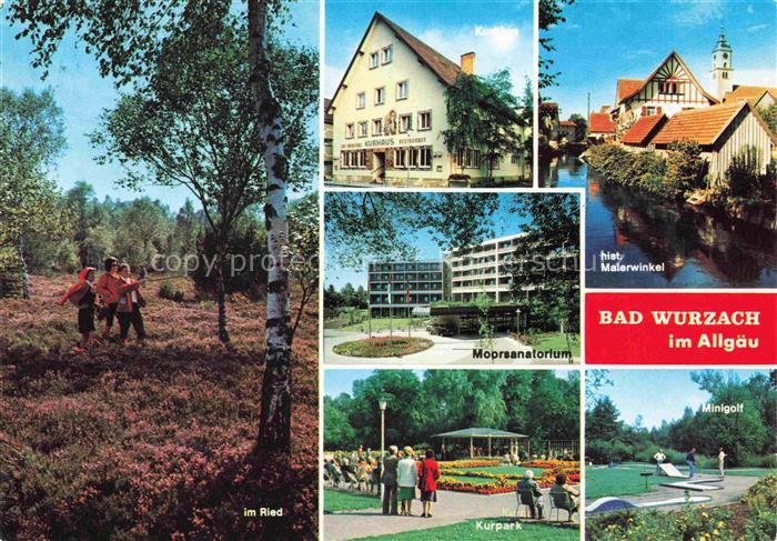 Bad Wurzach Ravensburg BW Im Ried Kurhaus Restaurant Moorsanatroium Historischer