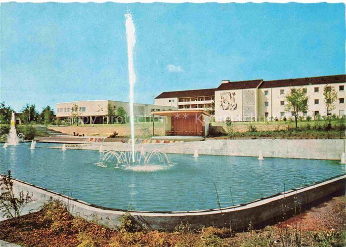 Bad Schussenried Parksanatorium Wasserspiele