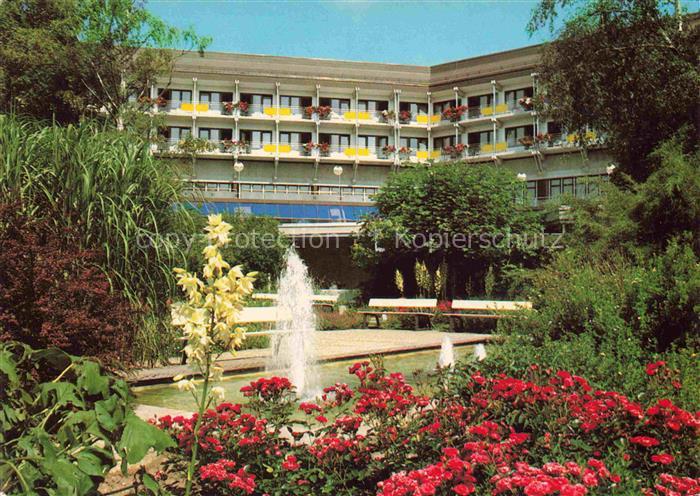 Bad Buchau Federsee Biberach BW Moorheilbad Federseeklinik Wasserspiele