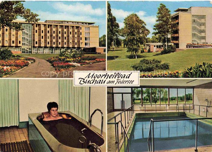 Bad Buchau Federsee Biberach BW Moorheilbad Kurklinik Kuranwendung Hallenbad