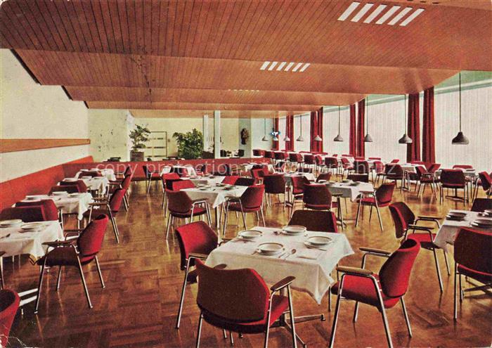 Bad Buchau Federsee Biberach BW Sanatorium Speisesaal