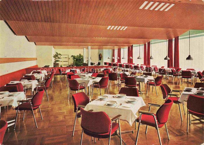 Bad Buchau Federsee Biberach BW Sanatorium Speisesaal