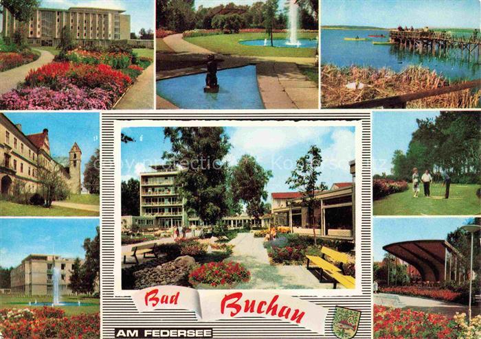 Bad Buchau Federsee Biberach BW Teilansichten Federseeklinik Moorheilbad Parkanl