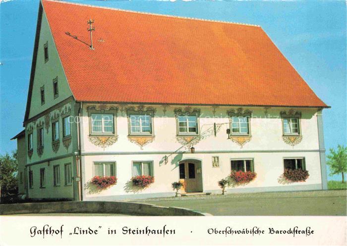 Steinhausen Bad Schussenried Gasthof Linde Oberschwaebische Barockstrasse