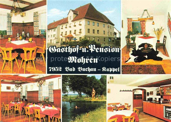 Bad Buchau Federsee Biberach BW Gasthof Pension Mohren Gastraeume Moorheilbad Ba