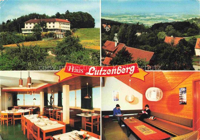 Lutzenberg Althuette Haus Lutzenberg Panorama Gastraeume