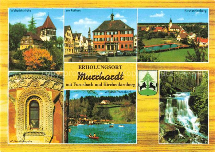 Murrhardt Rems-Murr-Kreis BW Walterichsirche Rathaus Kirchenkirnberg Waldsee For