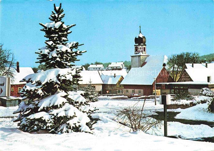 Wuestenrot Winterpanorama