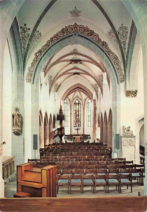 Murrhardt Rems-Murr-Kreis BW Ev Stadtkirche Inneres