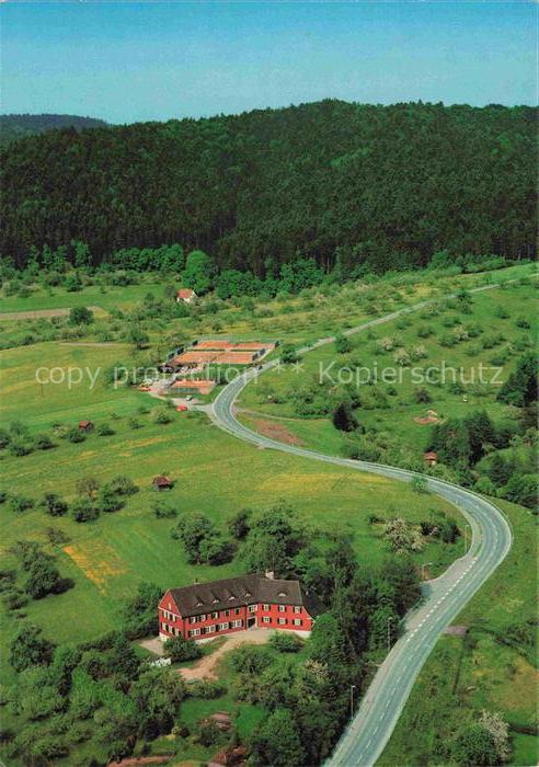 Murrhardt Rems-Murr-Kreis BW Eugen Naegele Jugendherberge Panorama