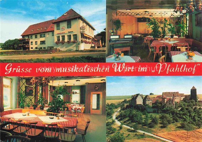 Ilsfeld Gaststaette Pfahlhof Gastraeume Panorama