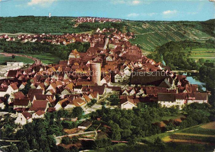 Besigheim Neckar Fliegeraufnahme