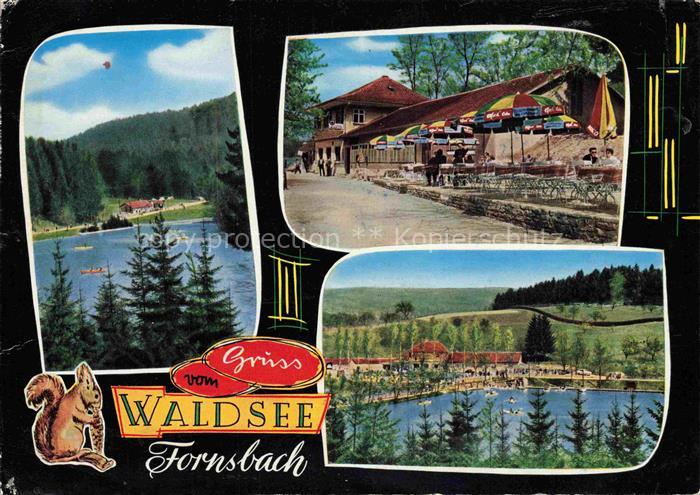 Fornsbach Murrhardt Waldsee Cafe Restaurant Panorama