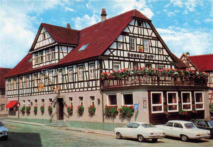 Murrhardt Rems-Murr-Kreis BW Hotel Sonne Post