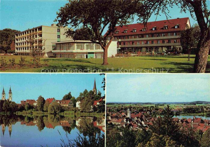 Bad Waldsee Sanatorium Maximilianbad Panorama Teilansichten