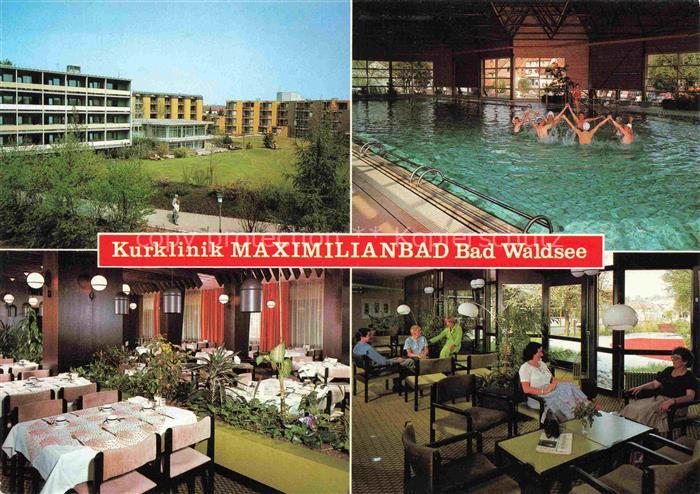Bad Waldsee Kurklinik Maximilianbad Hallenbad Gastraeume