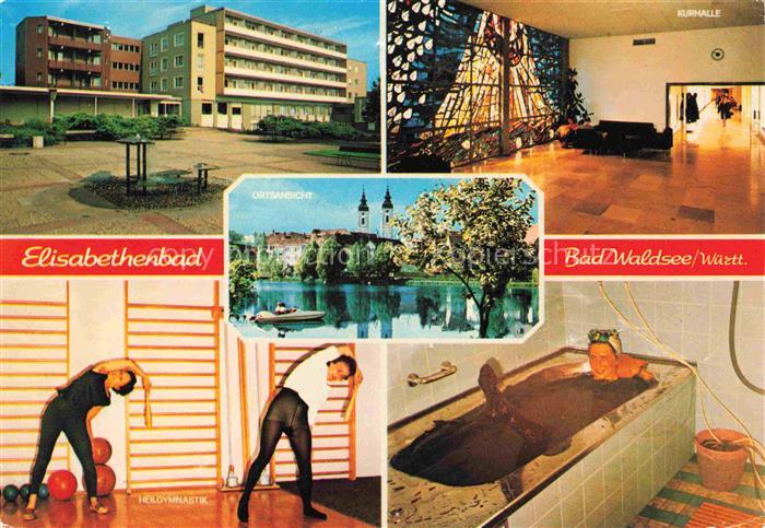 Bad Waldsee Elisabethenbad Kurhalle Panorama Heilgymnastik Moorbad