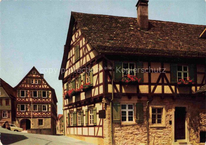 Marbach  Neckar Schillers Geburtshaus