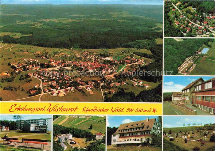 Wuestenrot Fliegeraufnahmen Teilansichten