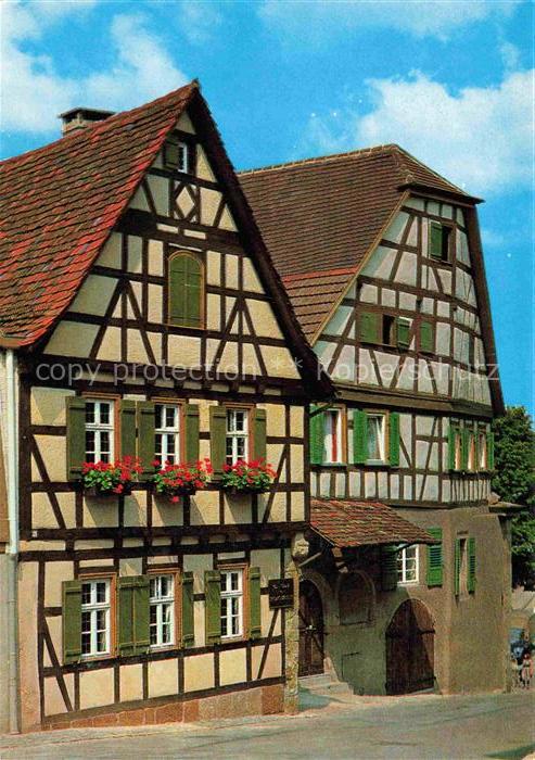 Marbach  Neckar Schillers Geburtshaus