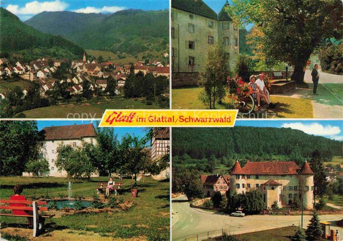 Glatt Glattal Dettingen Sulz Neckar Panorama Stadtpark Schloss
