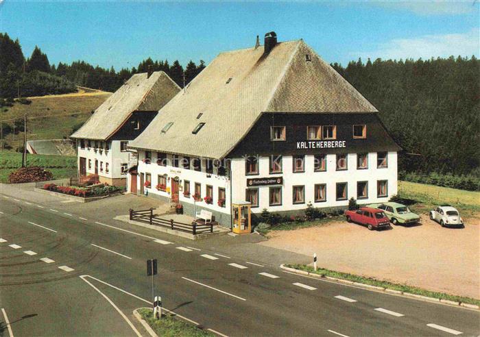 Voehrenbach Hoehengaststaette Kalte Herberge Fliegeraufnahme