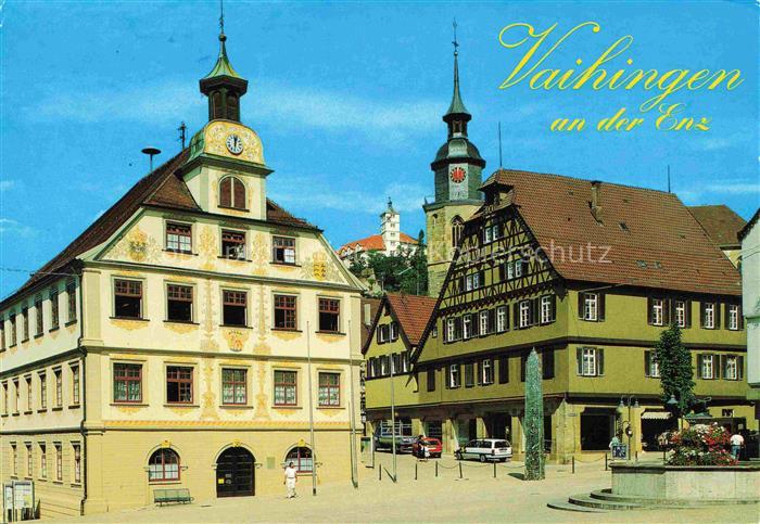 Vaihingen Enz Marktplatz Rathaus