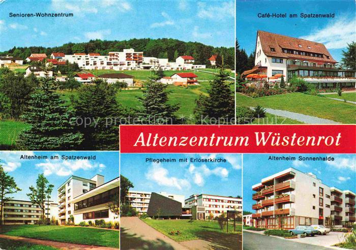 Wuestenrot Senioren Wohnzentrum Gaestehaus Wesleyheim Altenheim am Spatzenwald P