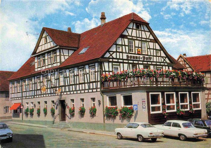 Murrhardt Rems-Murr-Kreis BW Hotel Sonne Post