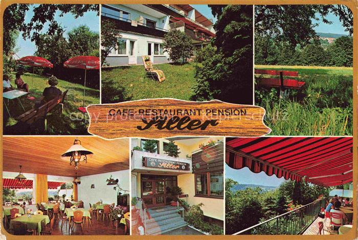 Vorderbuechelberg Spiegelberg Cafe Restaurant Pension Siller Gastraeume Terrasse