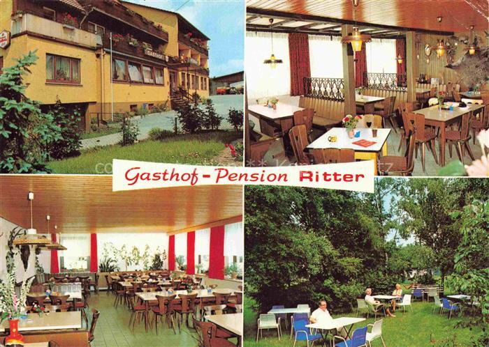 Vorderbuechelberg Spiegelberg Gasthof Ritter Gastraeme Gartenterrasse