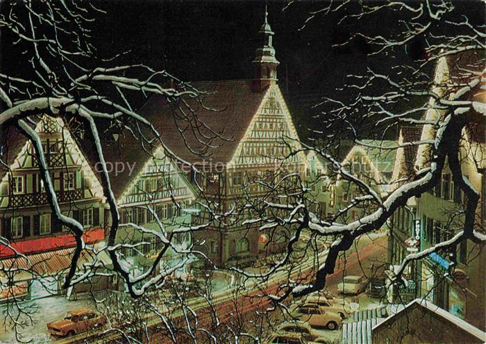 Backnang BW im Winter