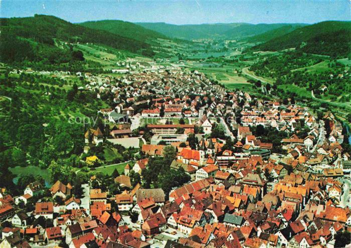 Murrhardt Rems-Murr-Kreis BW Fliegeraufnahme