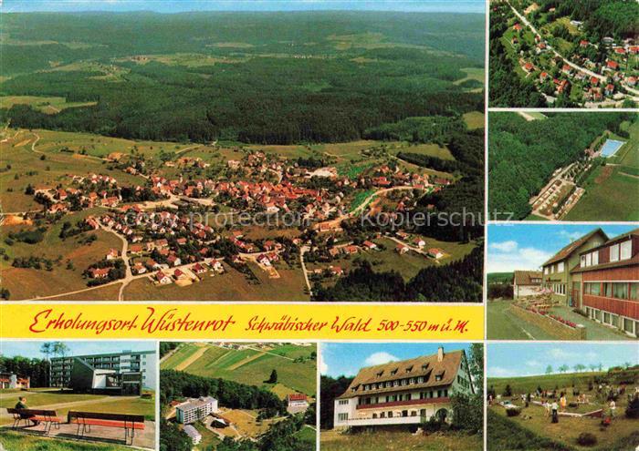 Wuestenrot Fliegeraufnahmen Teilansichten