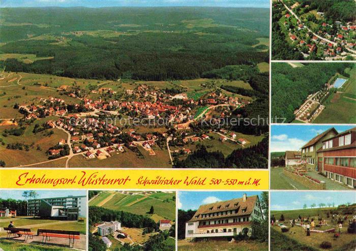 Wuestenrot Fliegeraufnahmen Teilansichten