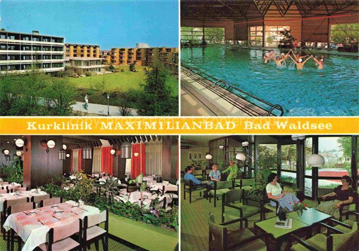 Bad Waldsee Kurklinik Maximilianbad Gastraeume Hallenbad